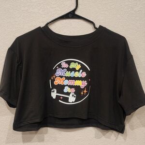 Graphic Crop Top